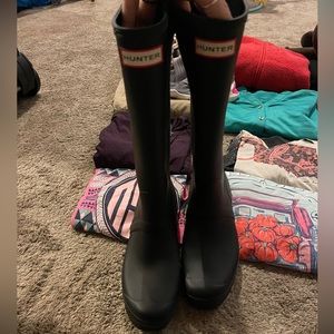 Hunter rain boots